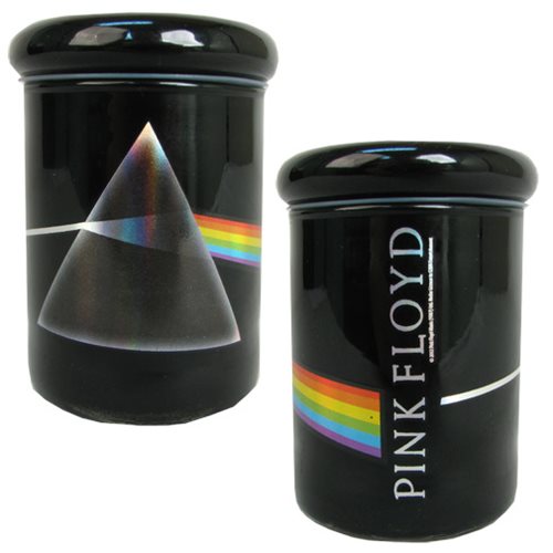 Pink Floyd Dark Side of the Moon 3 oz. Black Apothecary Jar